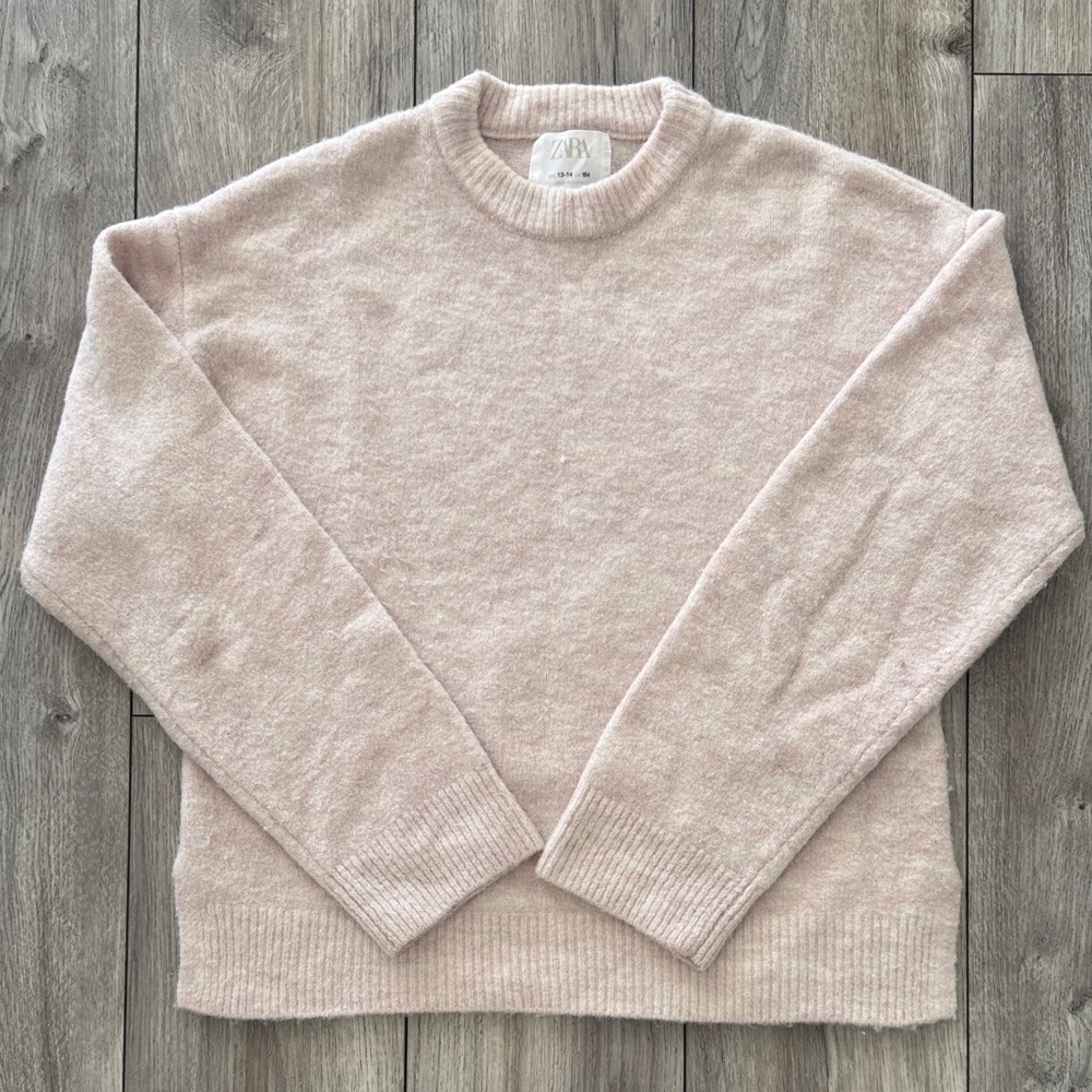 Zara Soft Blushā Sweater